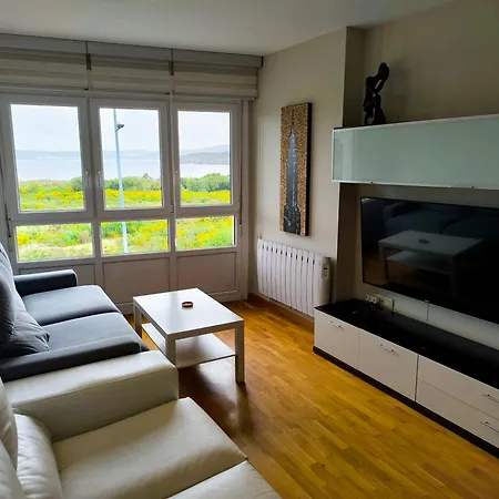 Apartamento Piso En Primera Linea De Playa En Laxe
